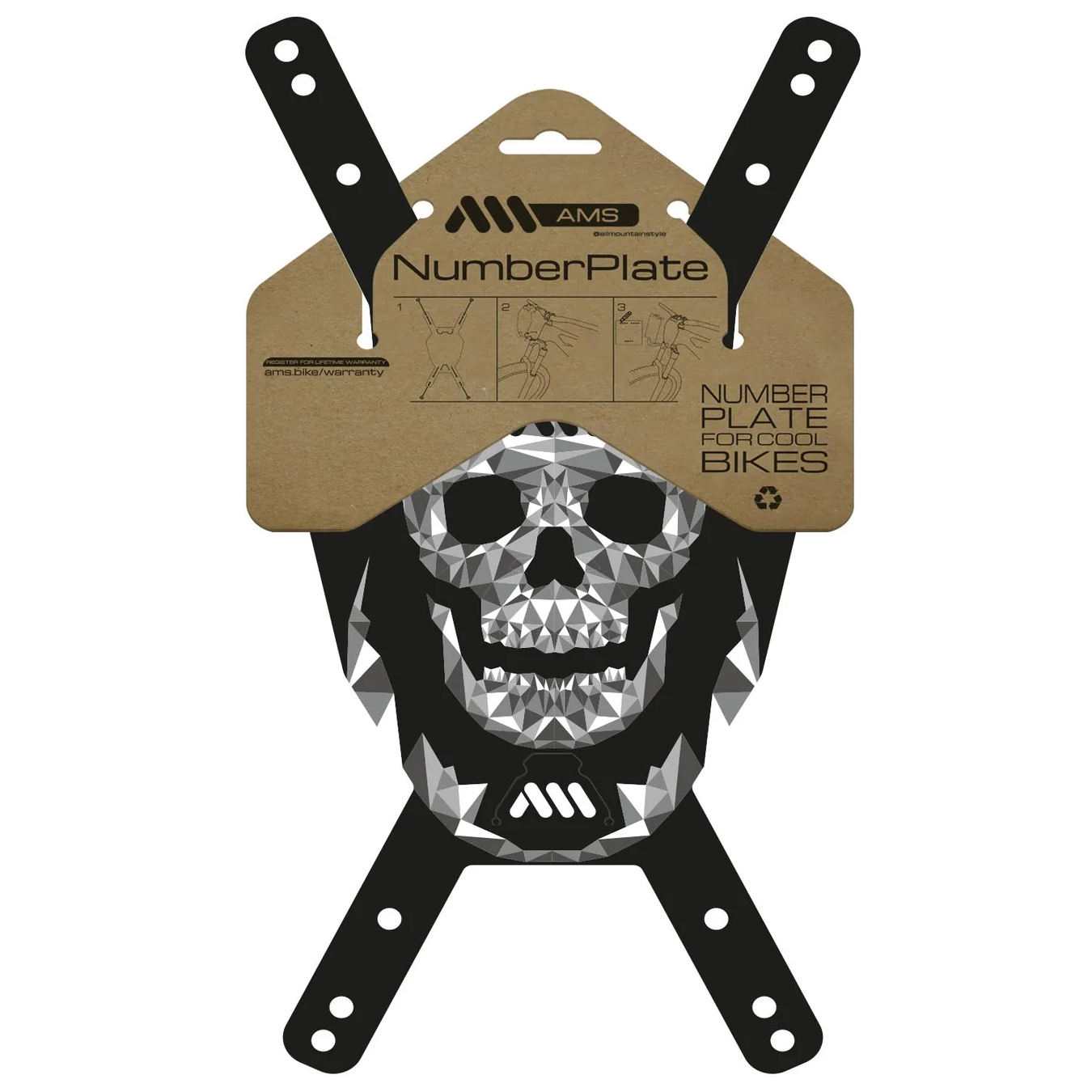 AMS MTB Number Plates