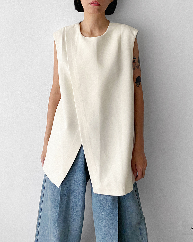 MFT-2367 開叉設計長背心