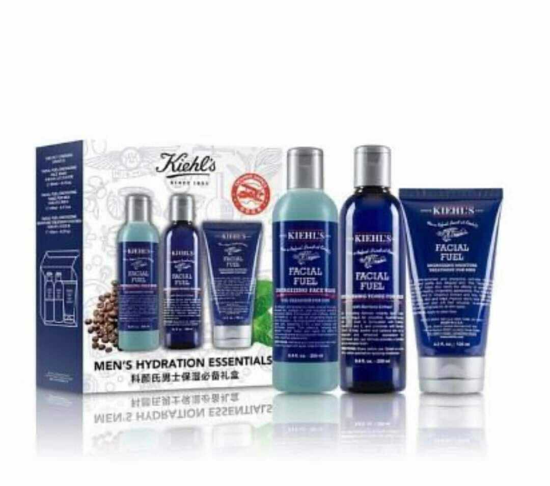 Kiehls科顏氏男士保濕套裝護膚三件套