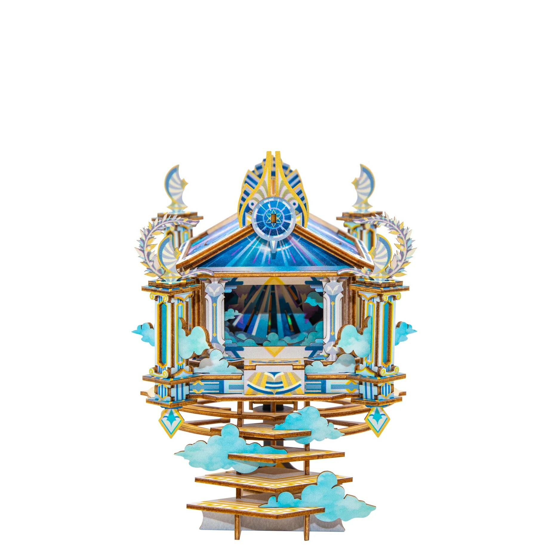 Jigzle 3D Plywood puzzle - Mythology Series-Ancient Greek Temple