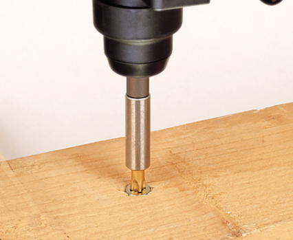 德國"WOLFCRAFT" 磁力內六角四坑批咀(1/4")