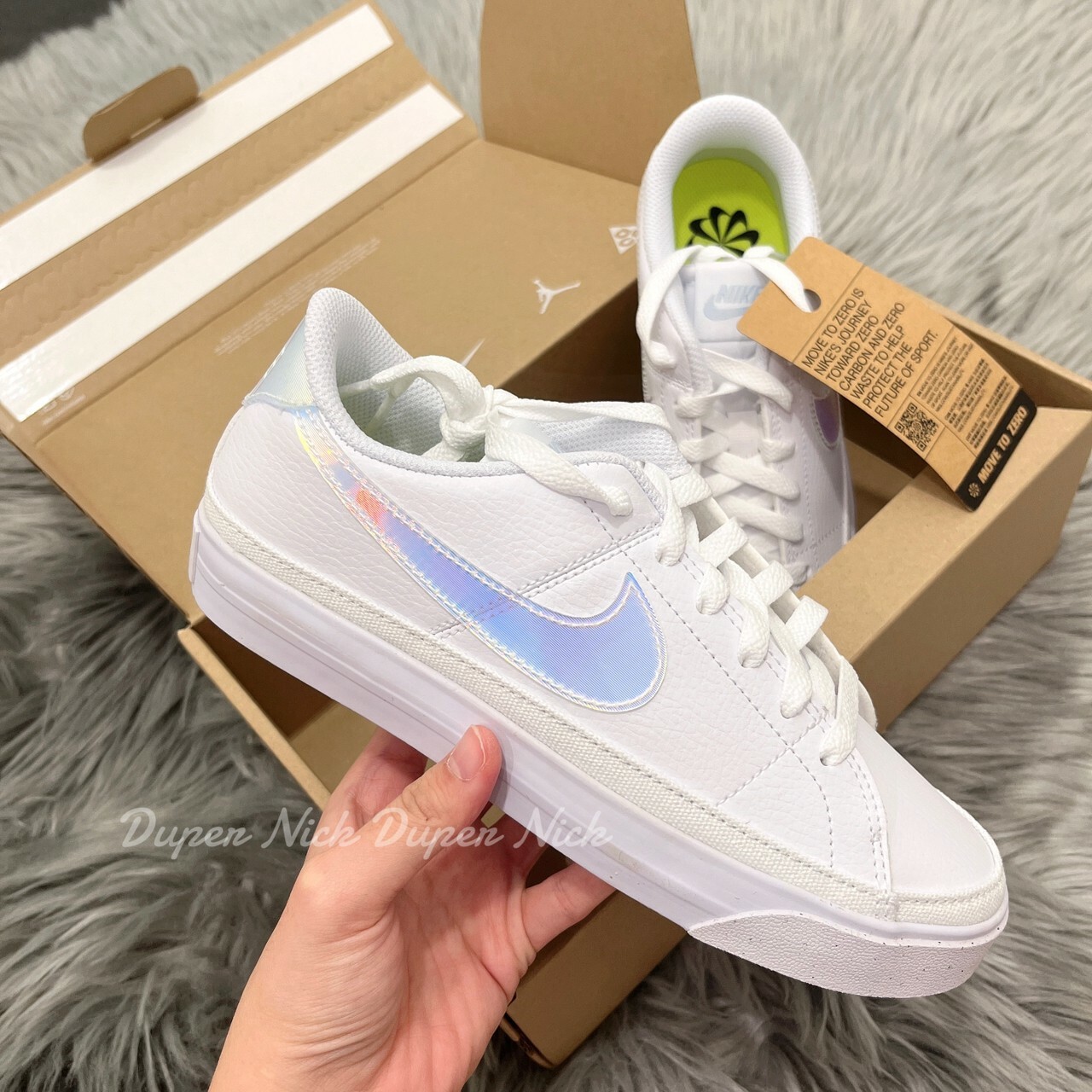 Nike WMNS NIKE COURT LEGACY NN 變色勾勾