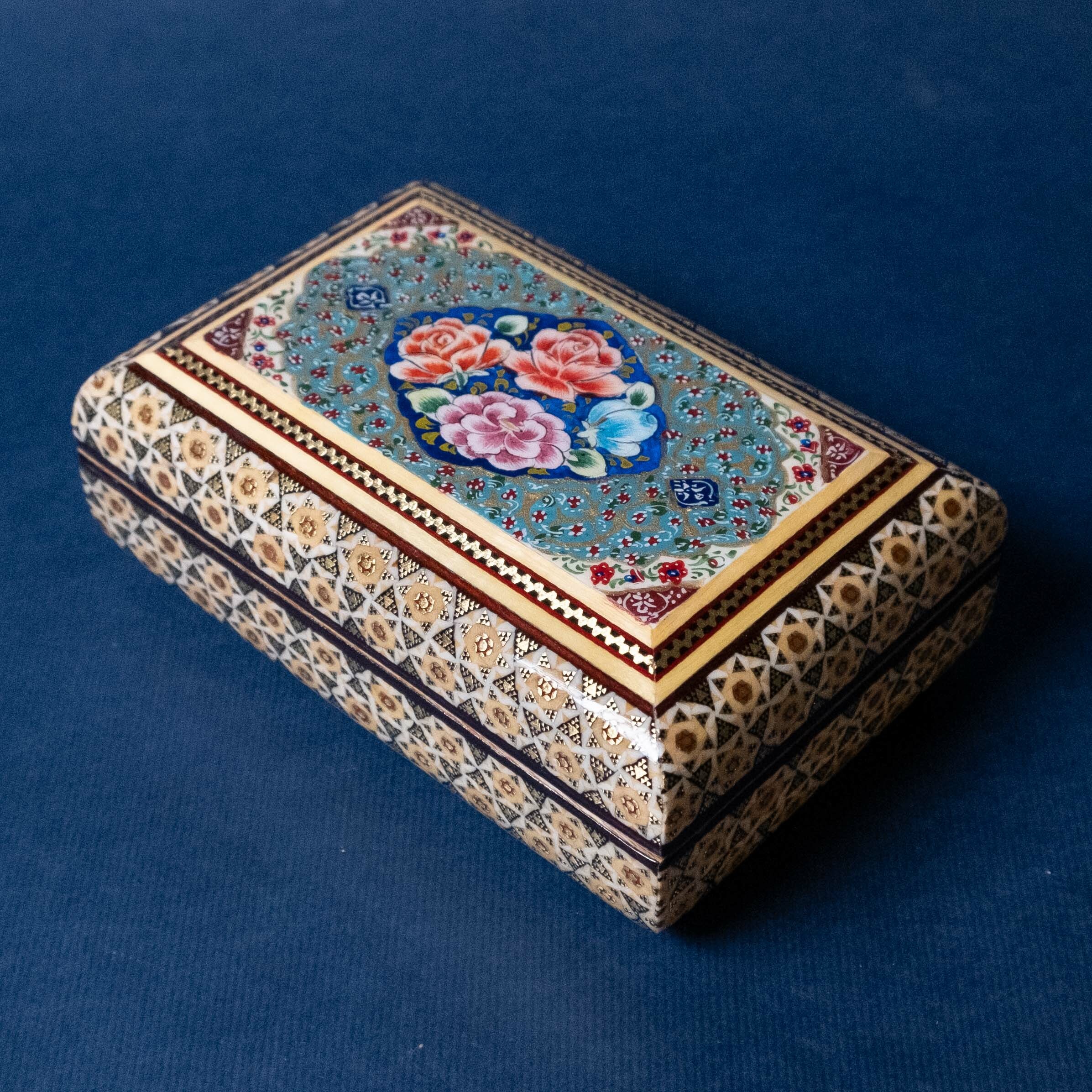波斯鑲嵌藏寶盒｜赫拉特｜伊朗