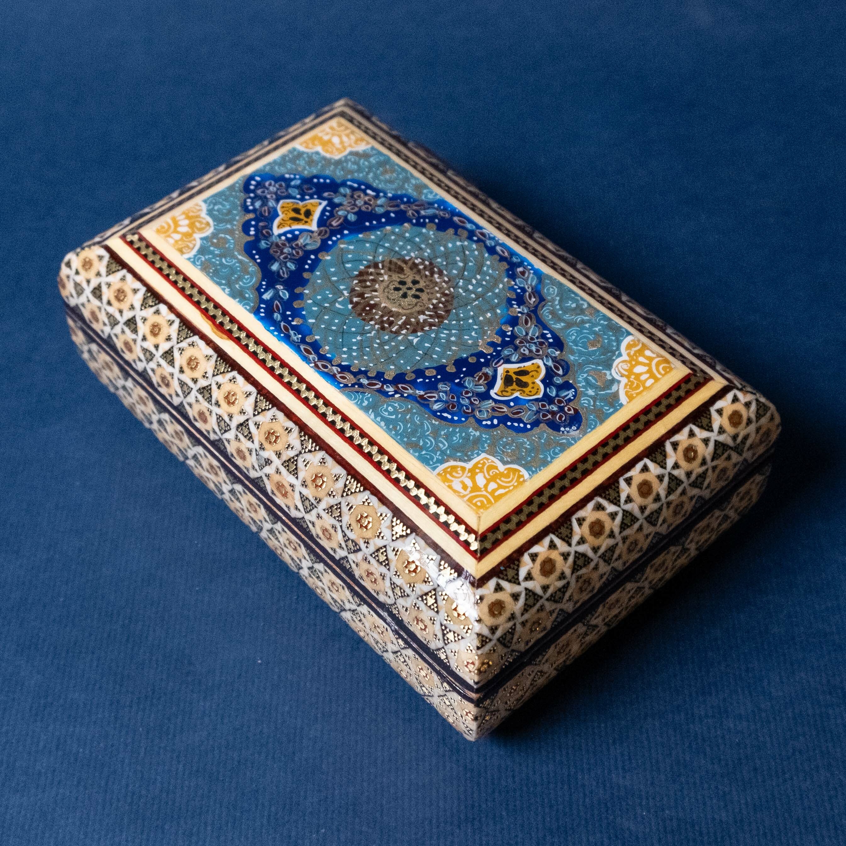 波斯鑲嵌藏寶盒｜塞利姆｜伊朗