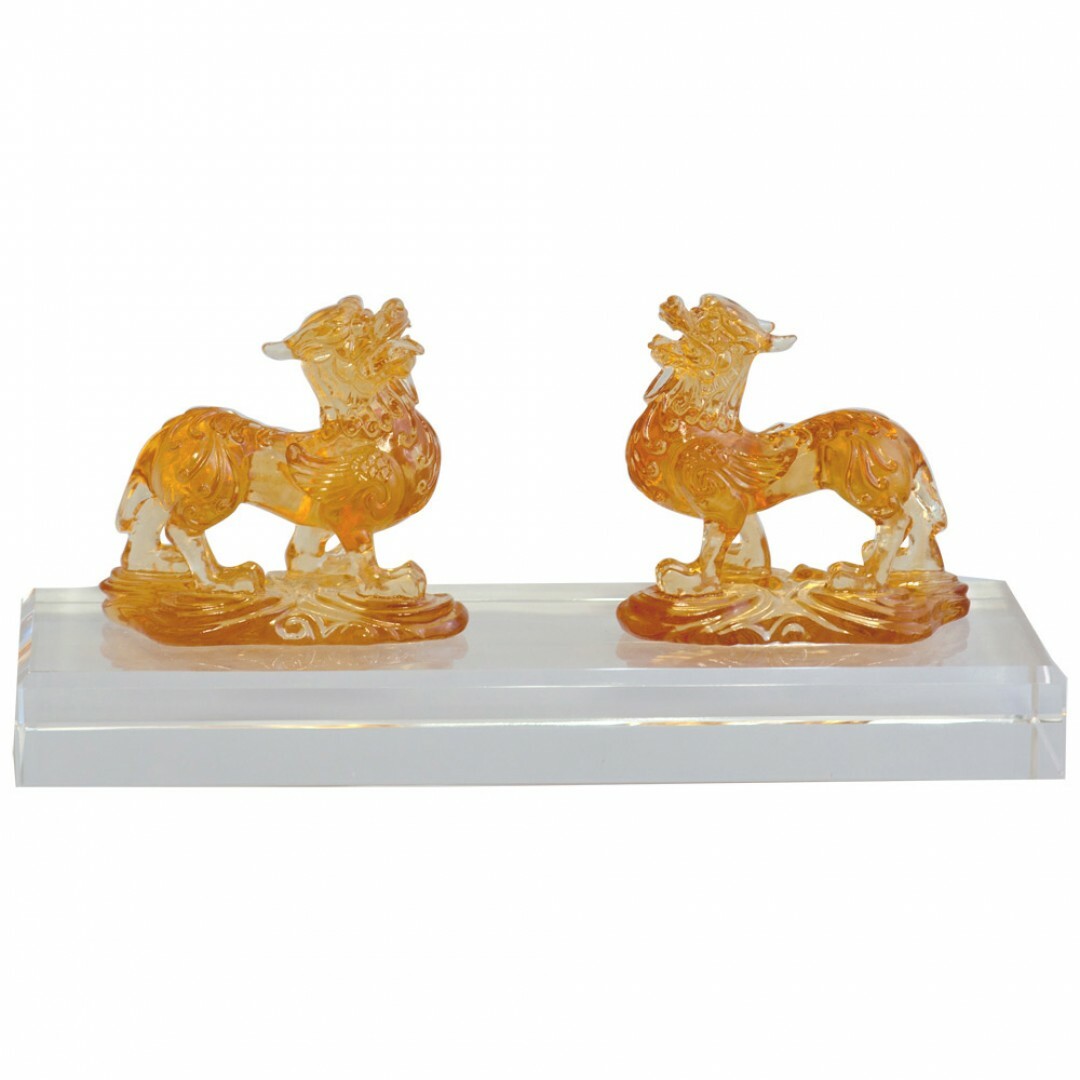 居家開運琉璃貔貅對｜招財辟邪風水擺飾推薦