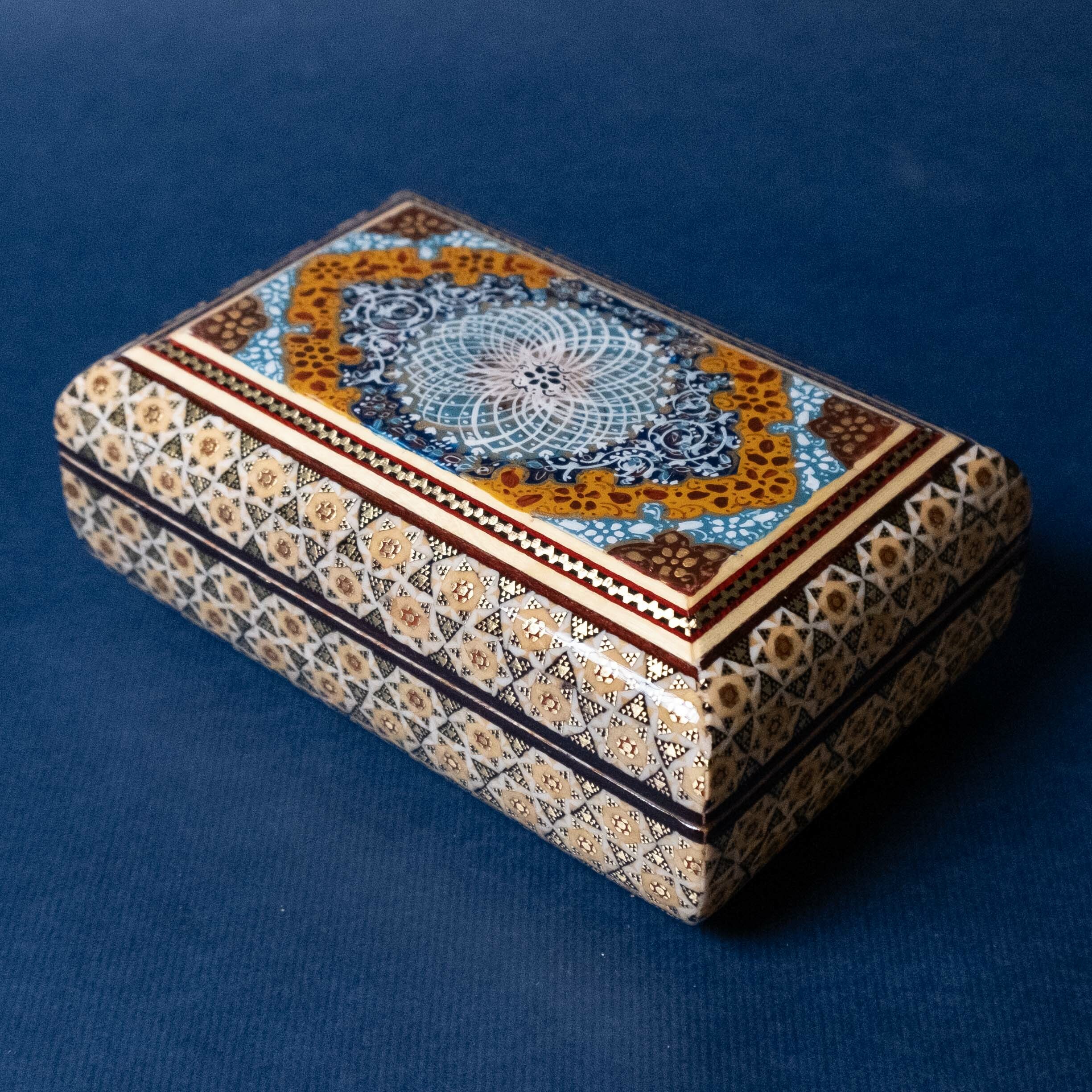 波斯鑲嵌藏寶盒｜巴列維｜伊朗