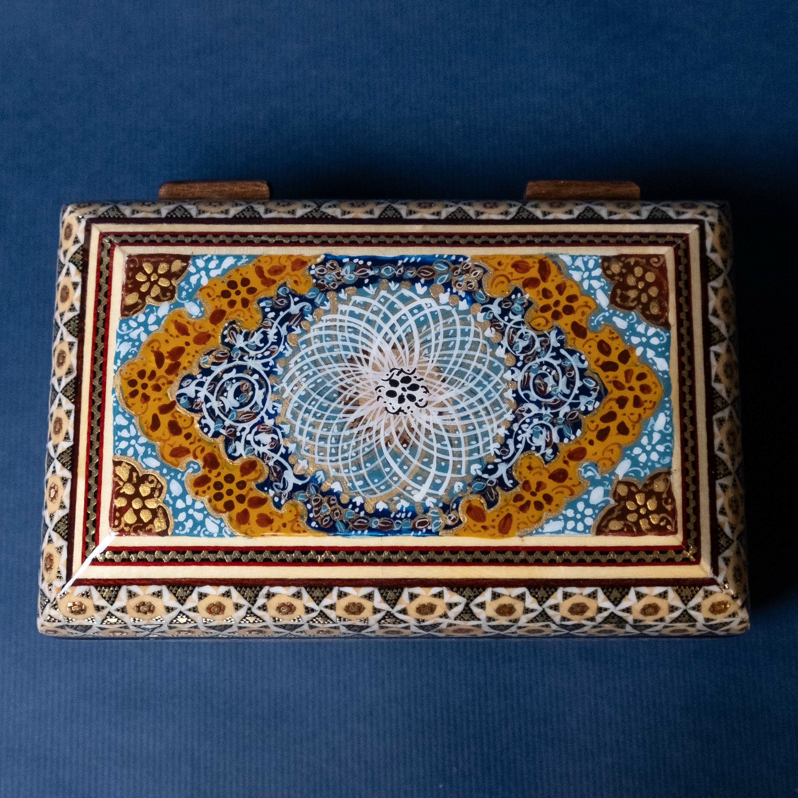 波斯鑲嵌藏寶盒｜巴列維｜伊朗