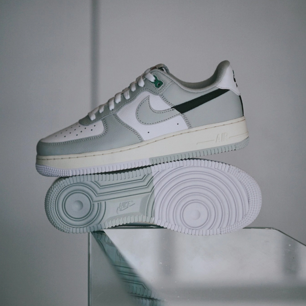 Nike Air Force 1 Low 07 綠銀 奶油底 DZ2522-001