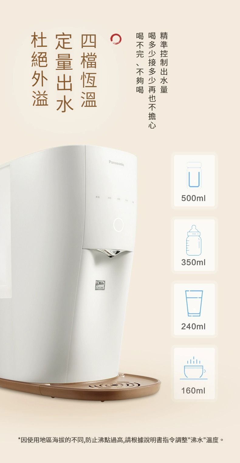 【全球配送】Panasonic 3S即出熱水 反滲透淨水器家用直飲機即熱式一體飲水機 ｜香港發送