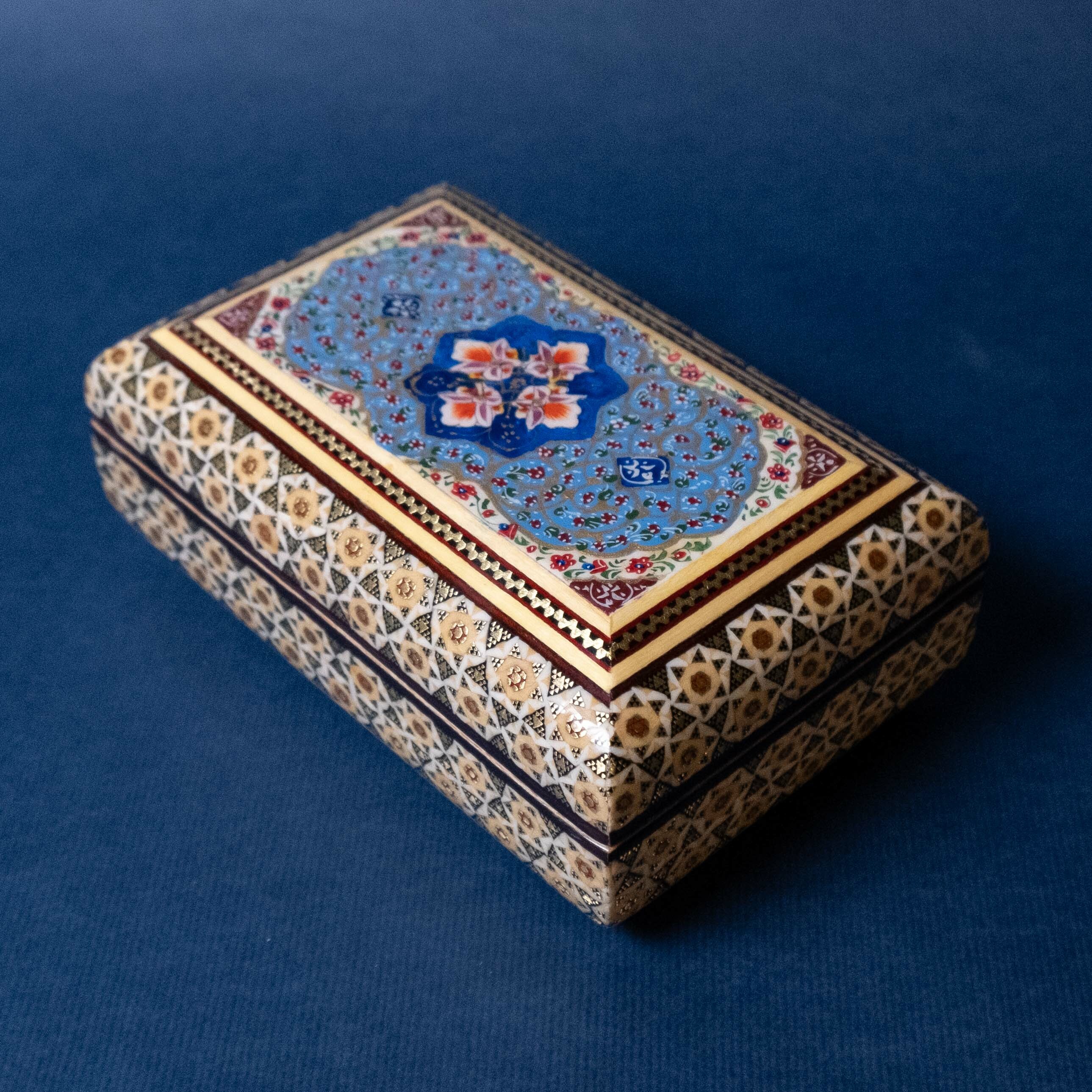波斯鑲嵌藏寶盒｜阿札爾｜伊朗
