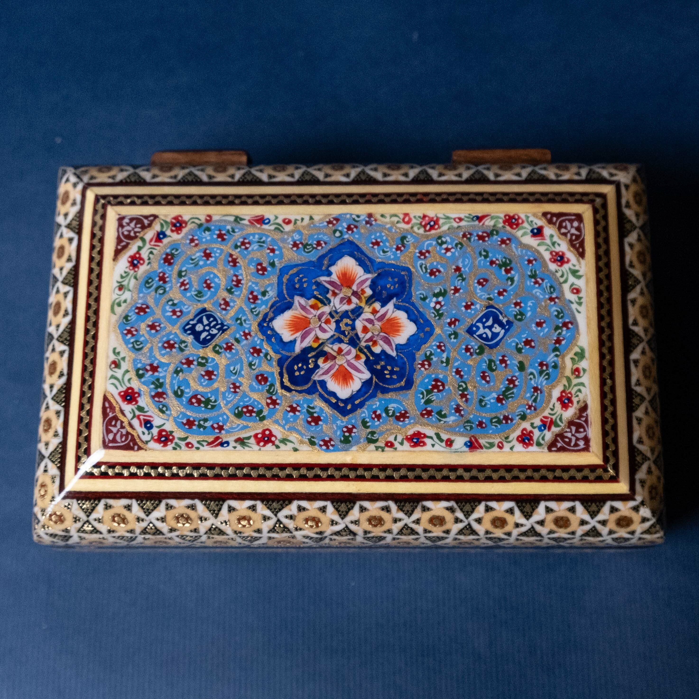 波斯鑲嵌藏寶盒｜阿札爾｜伊朗