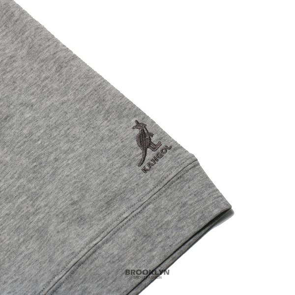 【下殺↘ $399】KANGOL 短袖 短T 中性 麻灰 棉 男 6225100110