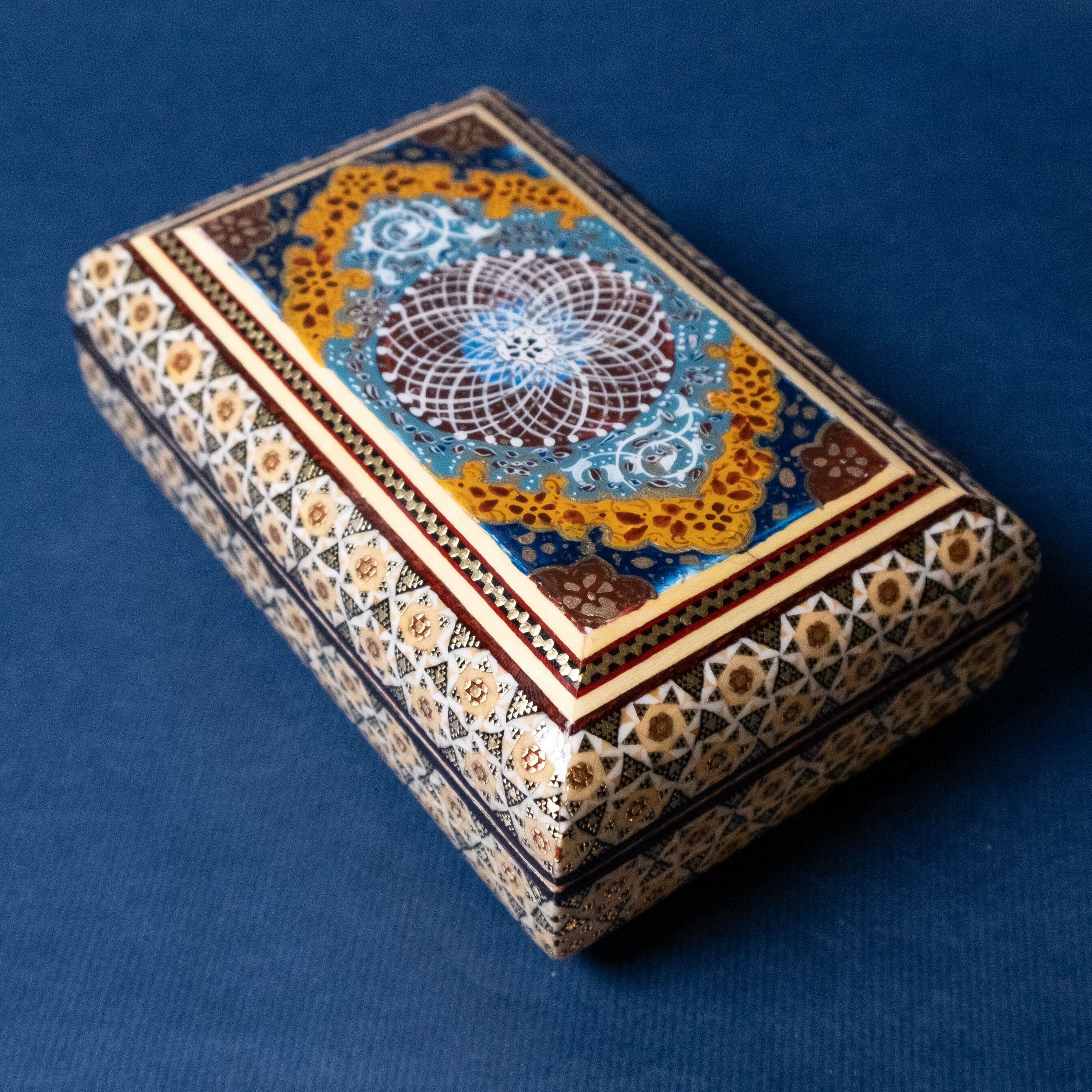 波斯鑲嵌藏寶盒｜阿胡拉｜伊朗