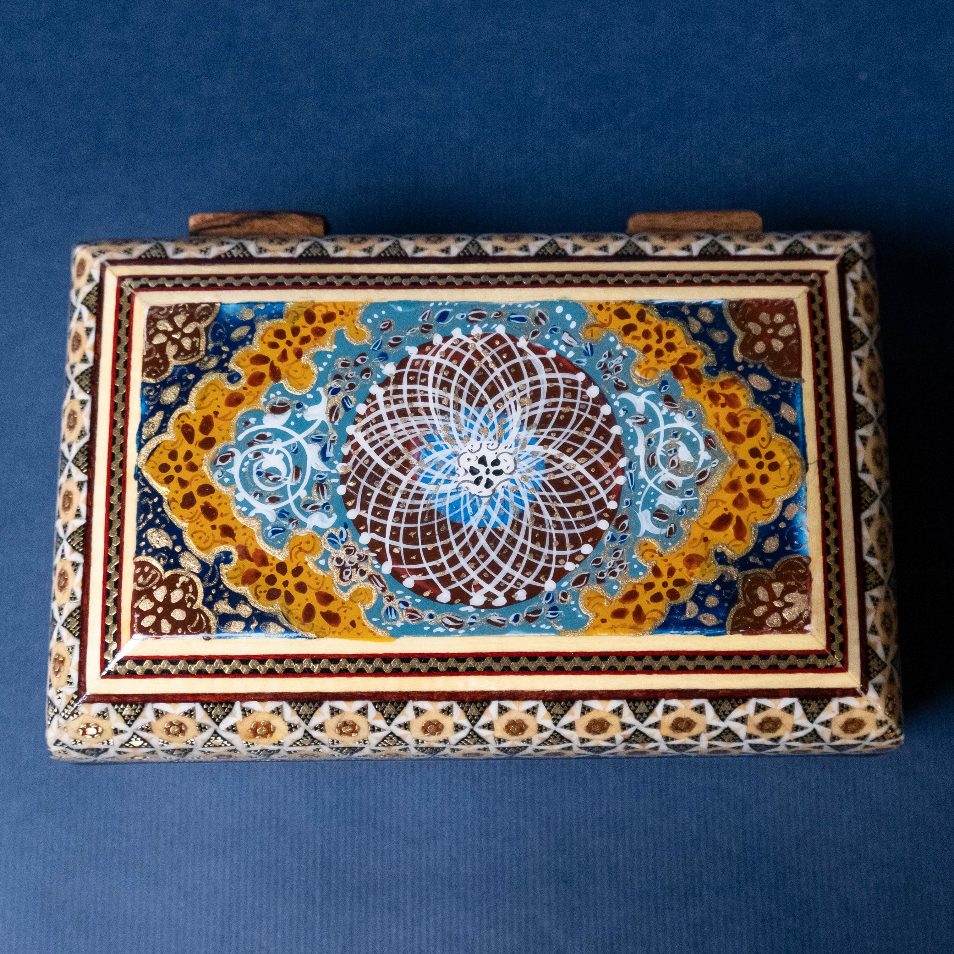 波斯鑲嵌藏寶盒｜阿胡拉｜伊朗