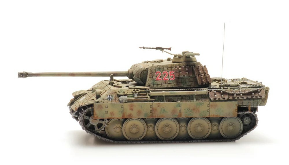 Artitec 6870563 HO規 Panther Ausf. A, 3-Ton Tarnung 黑豹戰車