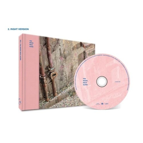 BTS 防彈少年團- You Never Walk Alone (PINK Right Ver.) CD
