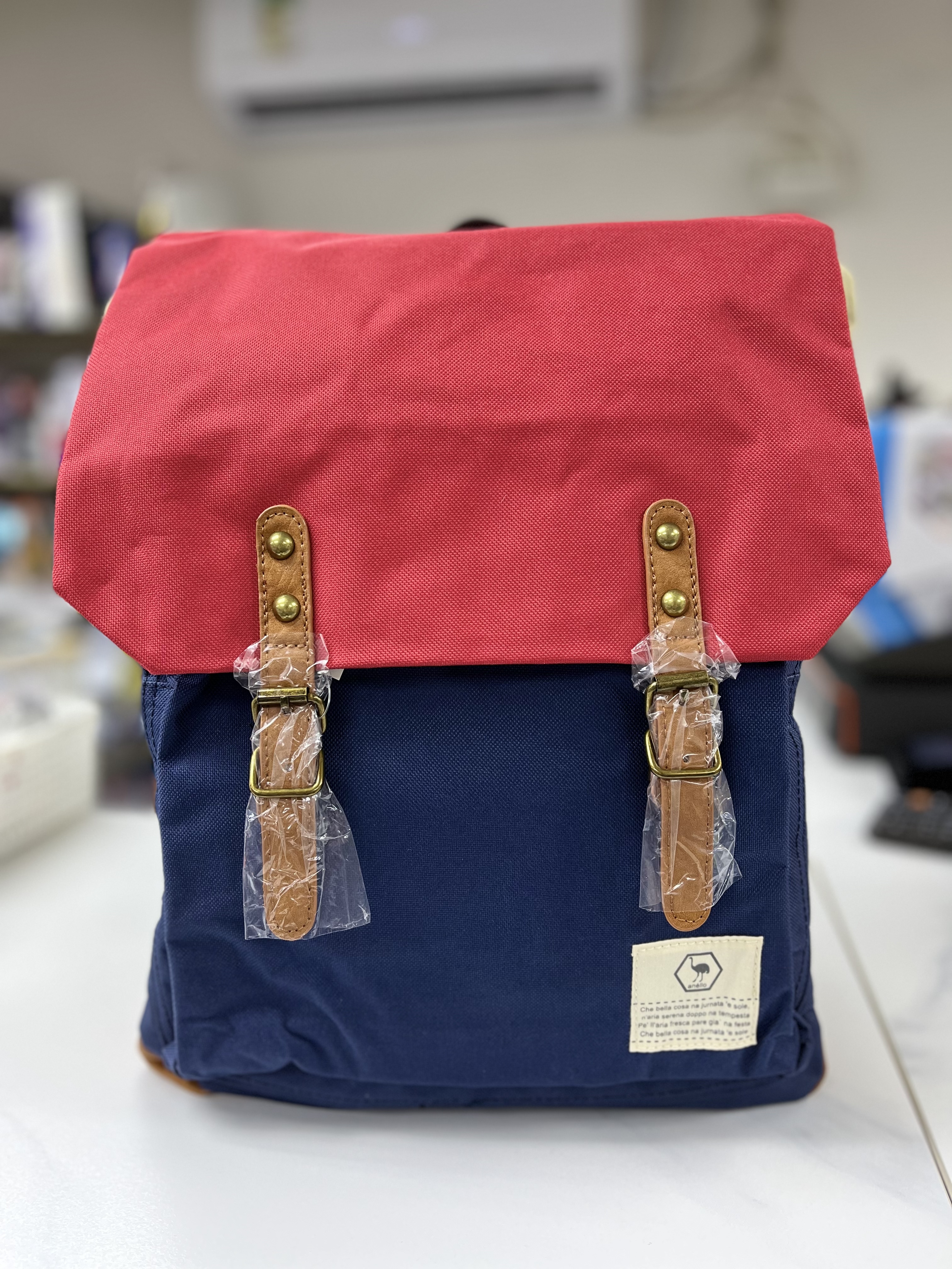 (現貨) LBK-3257藍紅背囊 #低至半價😱