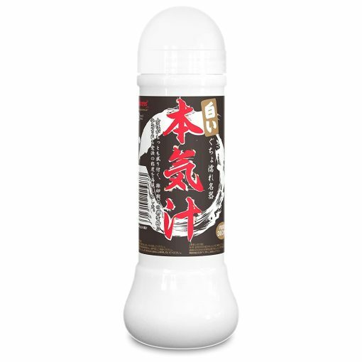 日本MAGIC EYES 本氣汁 白汁仿真人濃厚潤滑液 黑色 （360ml）