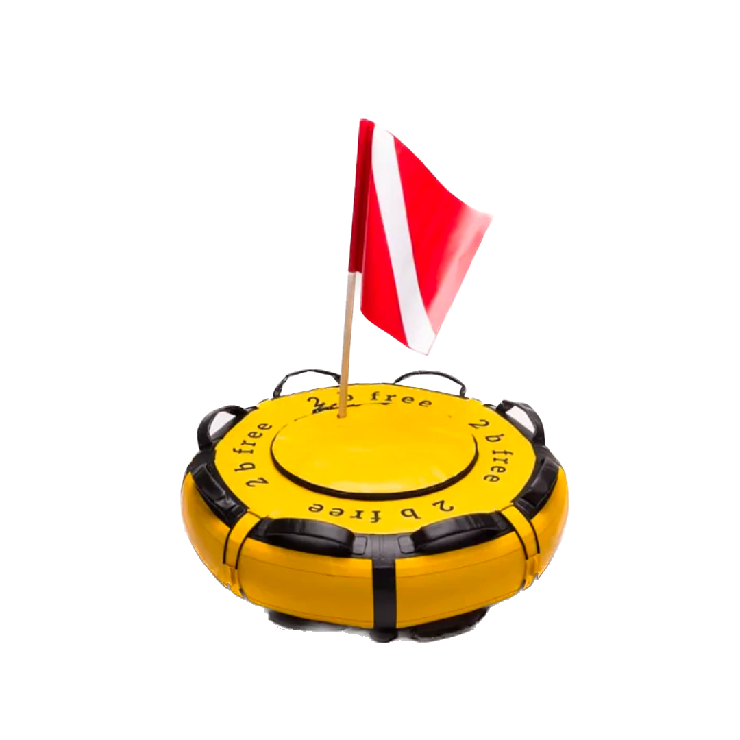 ▲2bFREE 自由潛水浮球