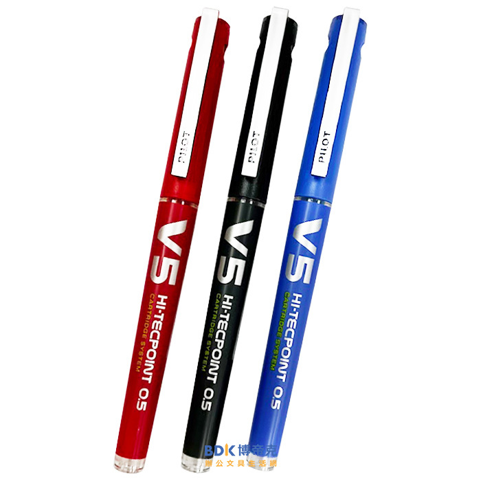 PILOT 百樂文具 V5鋼珠筆(卡式) BXC-V5-BGD 系列