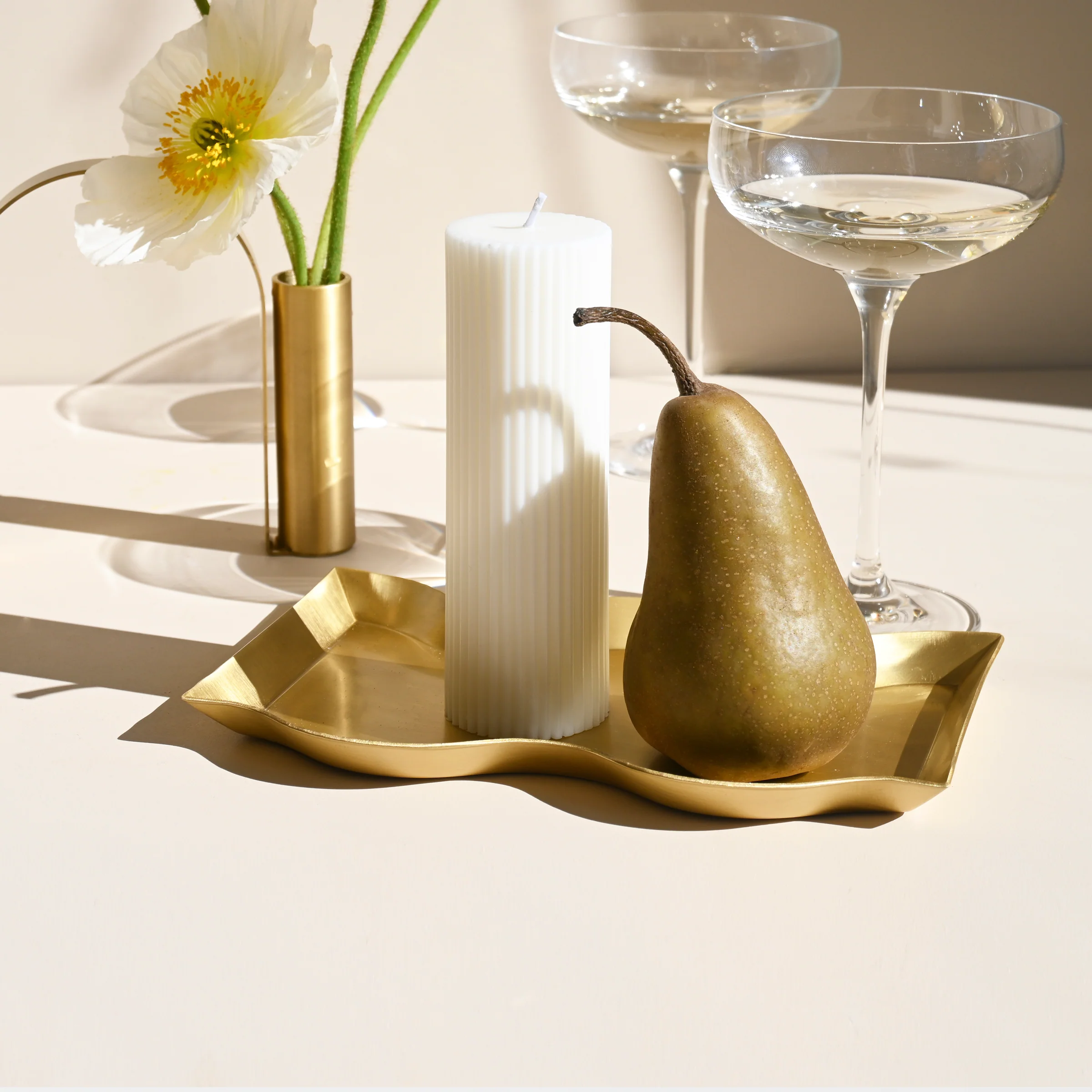 BLACK BLAZE 波浪黃銅盤