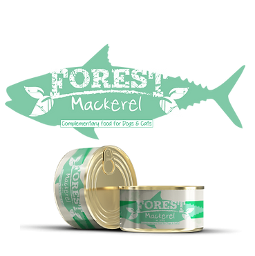 Forest森林 貓狗合用無穀物罐頭系列．鯖魚80g