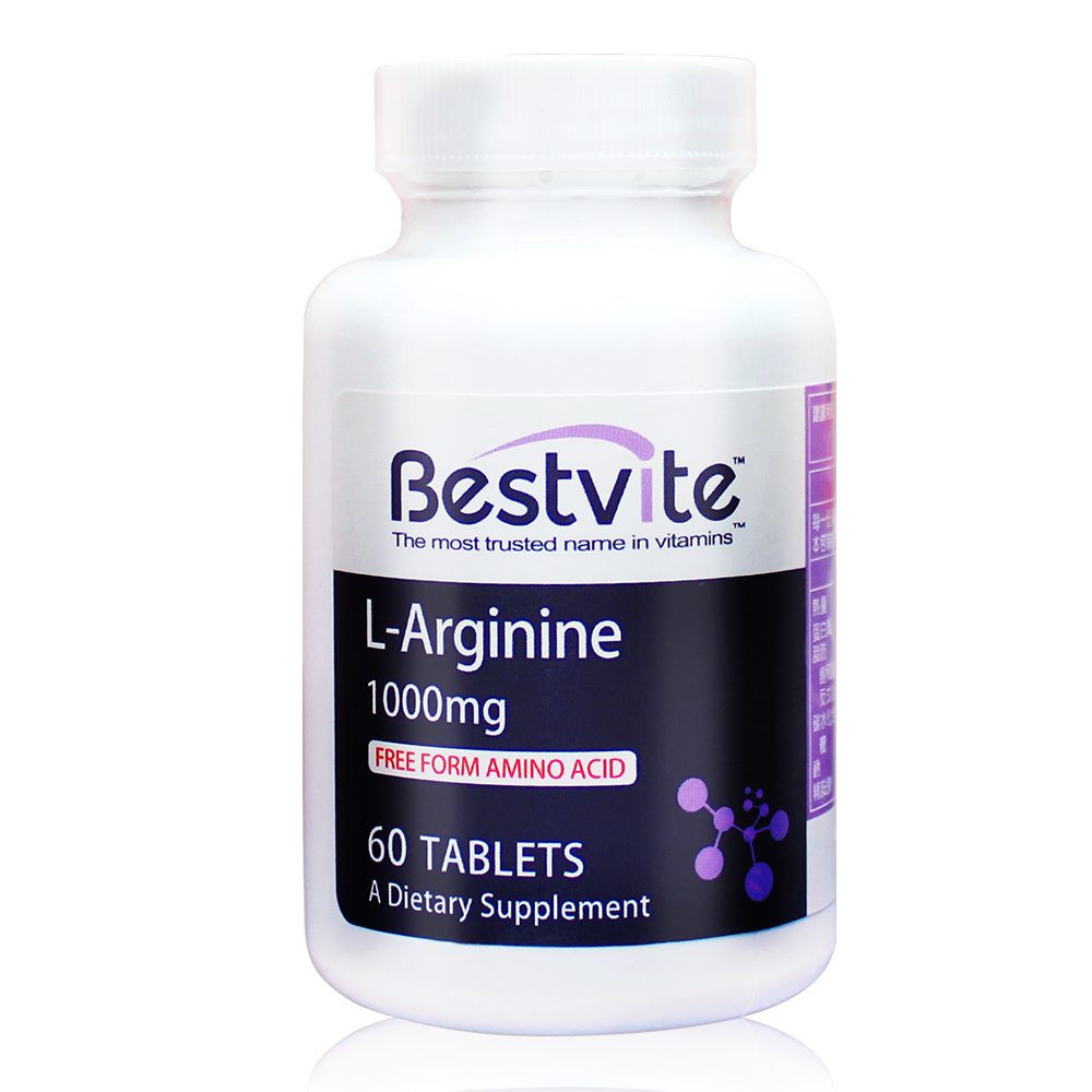 【美國BestVite】必賜力左旋精胺酸錠1瓶(60錠)