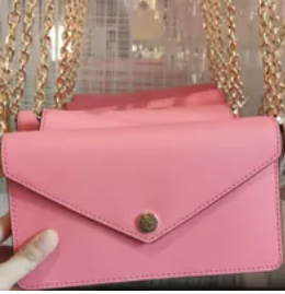 [S] MICHAEL KORS 35S3GTVC5L JET SET TRAVEL SM FLP PKT ENV XBODY LEATHER,TEA ROSE, , 196163774152 (SMK433)