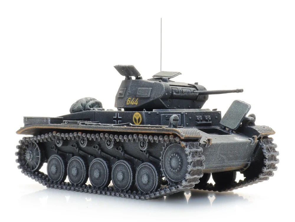 Artitec 6870468 HO規 Pz.Kpfw. II Ausf. C, grau 裝甲車