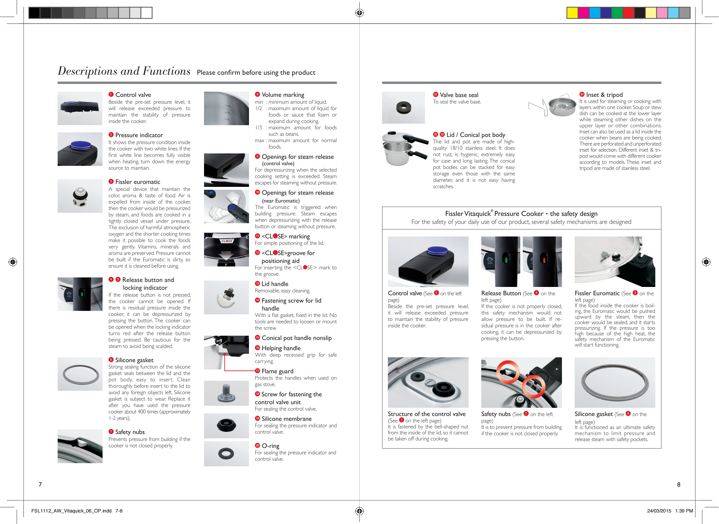 Fissler vitaquick manual sale