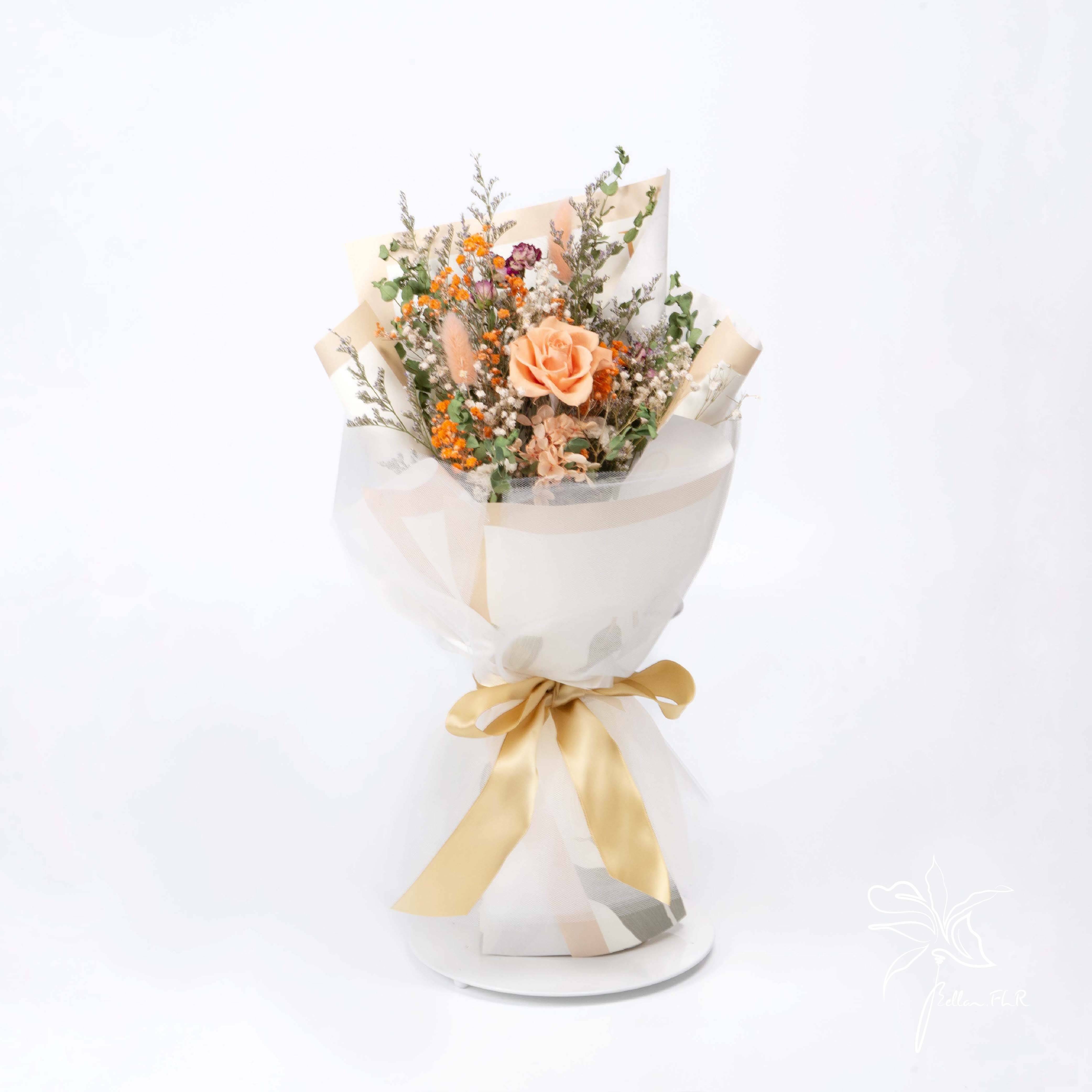 【一期一會】小型永生乾燥花束