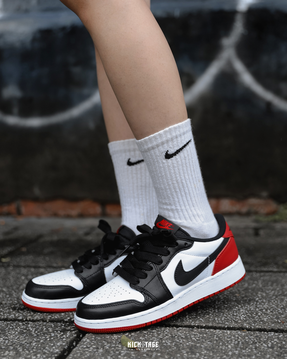 AIR JORDAN 1 LOW OG BLACK TOE 黑頭【CZ0858-106】AJ1LOW OG