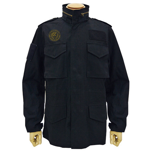 Cospa 1118 新日本ﾌﾟﾛﾚｽﾘﾝｸﾞ ﾗｲｵﾝﾏｰｸ M-65ｼﾞｬｹｯﾄ/BLACK