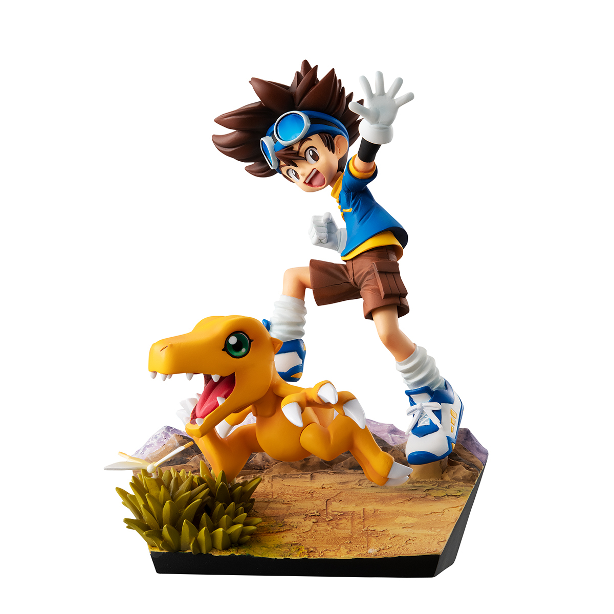 現貨 MEGAHOUSE G.E.M. Series Digimon Adventure 數碼暴龍大冒險 八神太一&亞古獸 20週年Ver. 20thAnniversary
