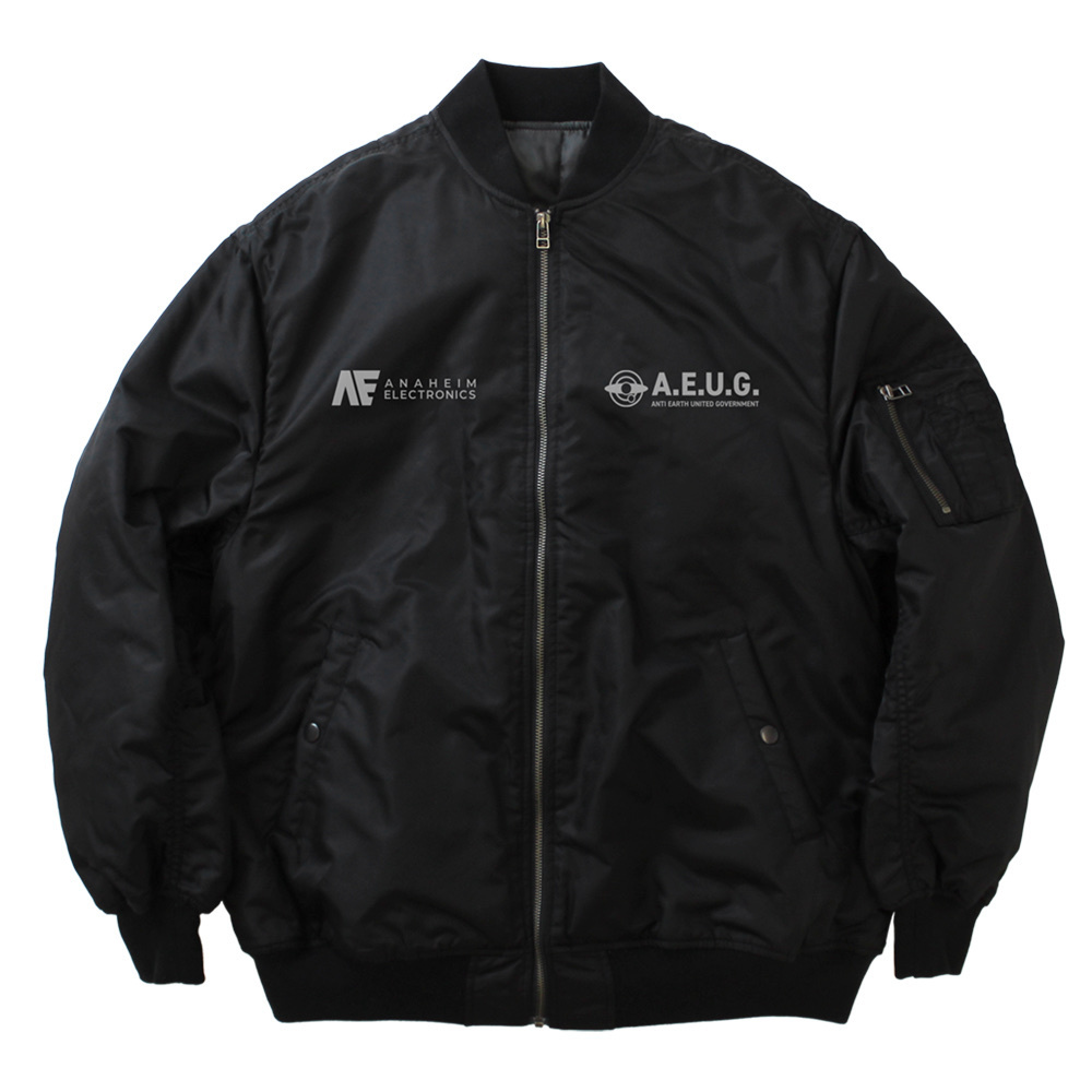 Cospa 1006 描き下ろし ウェイブライダー MA-1ジャケット [機動戦士Zガンダム] BLACK