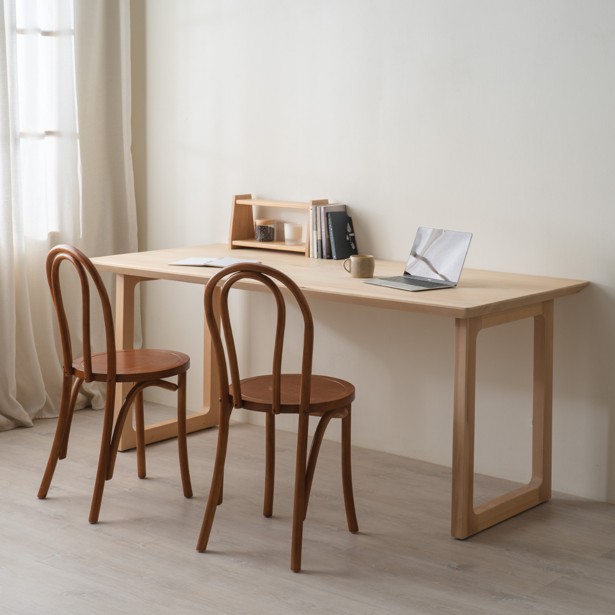 Japanese wooden leg table-square leg series - Shop