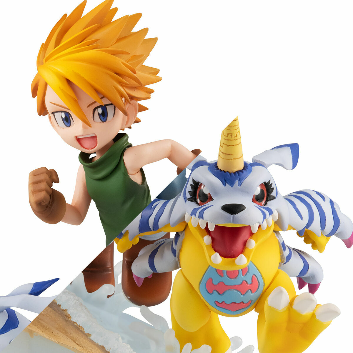 現貨 MEGAHOUSE G.E.M. Series Digimon Adventure 數碼暴龍大冒險 石田大和&加布獸 2022Ver.