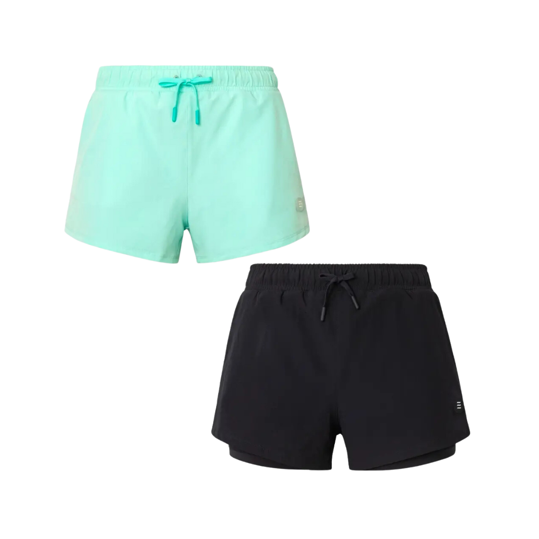 ▲BARREL ESSENTIAL 女款兩件式海灘短褲