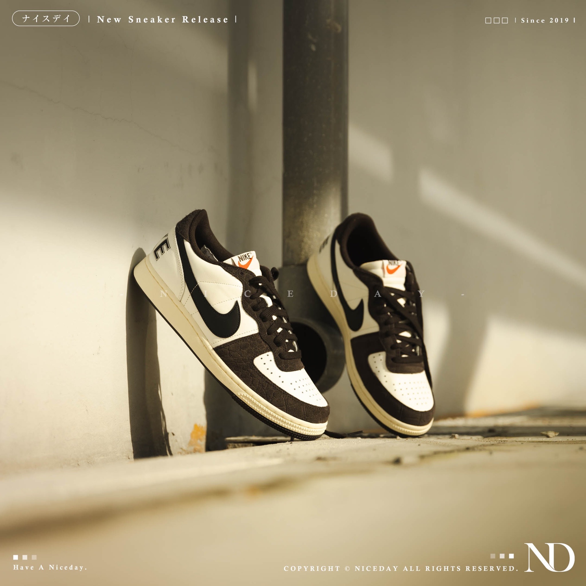 NICEDAY 代購 Nike Terminator Low Velvet Brown 摩卡 黑白 男女尺寸 FN7815-200