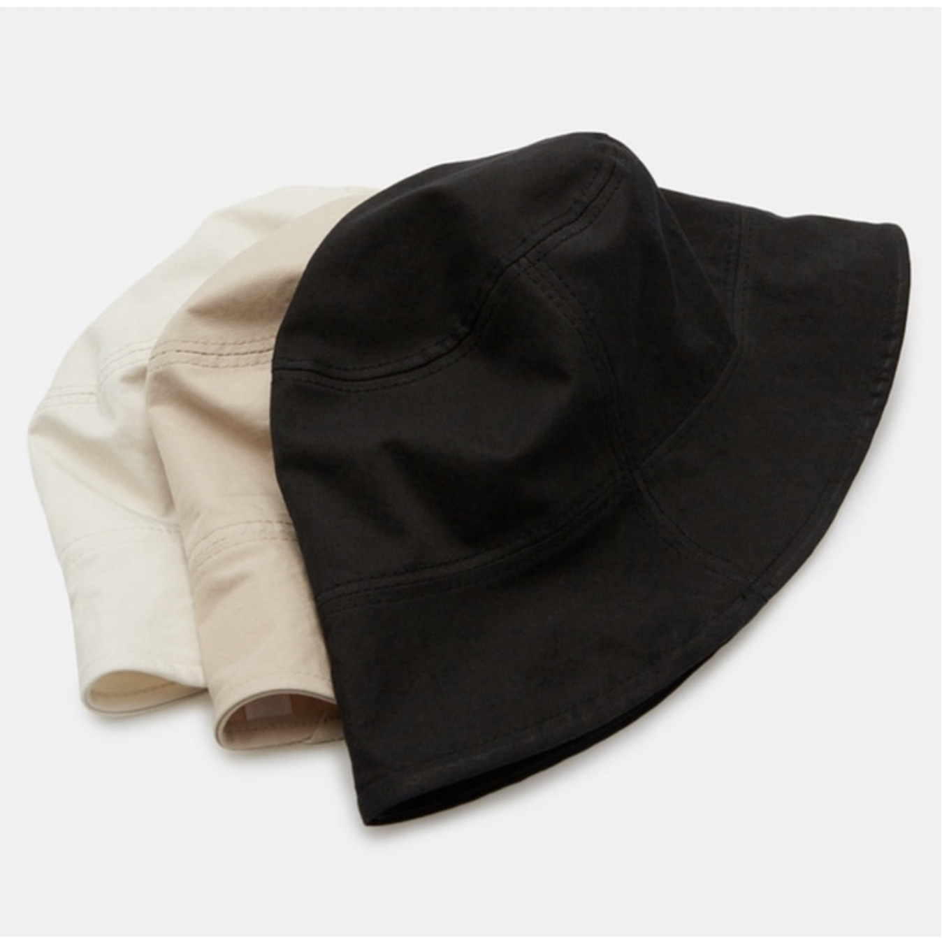 韓國 Raucohouse 「素顏神器」深帽高素面漁夫帽 帽款 漁夫帽 素面 搭配