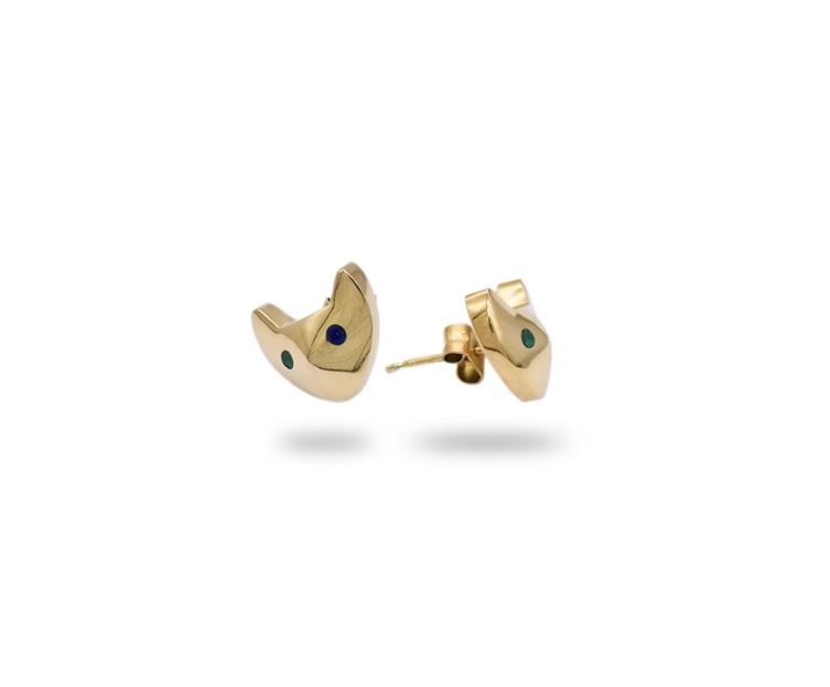 伊斯蘭金工｜Pishak 貓耳環｜阿富汗