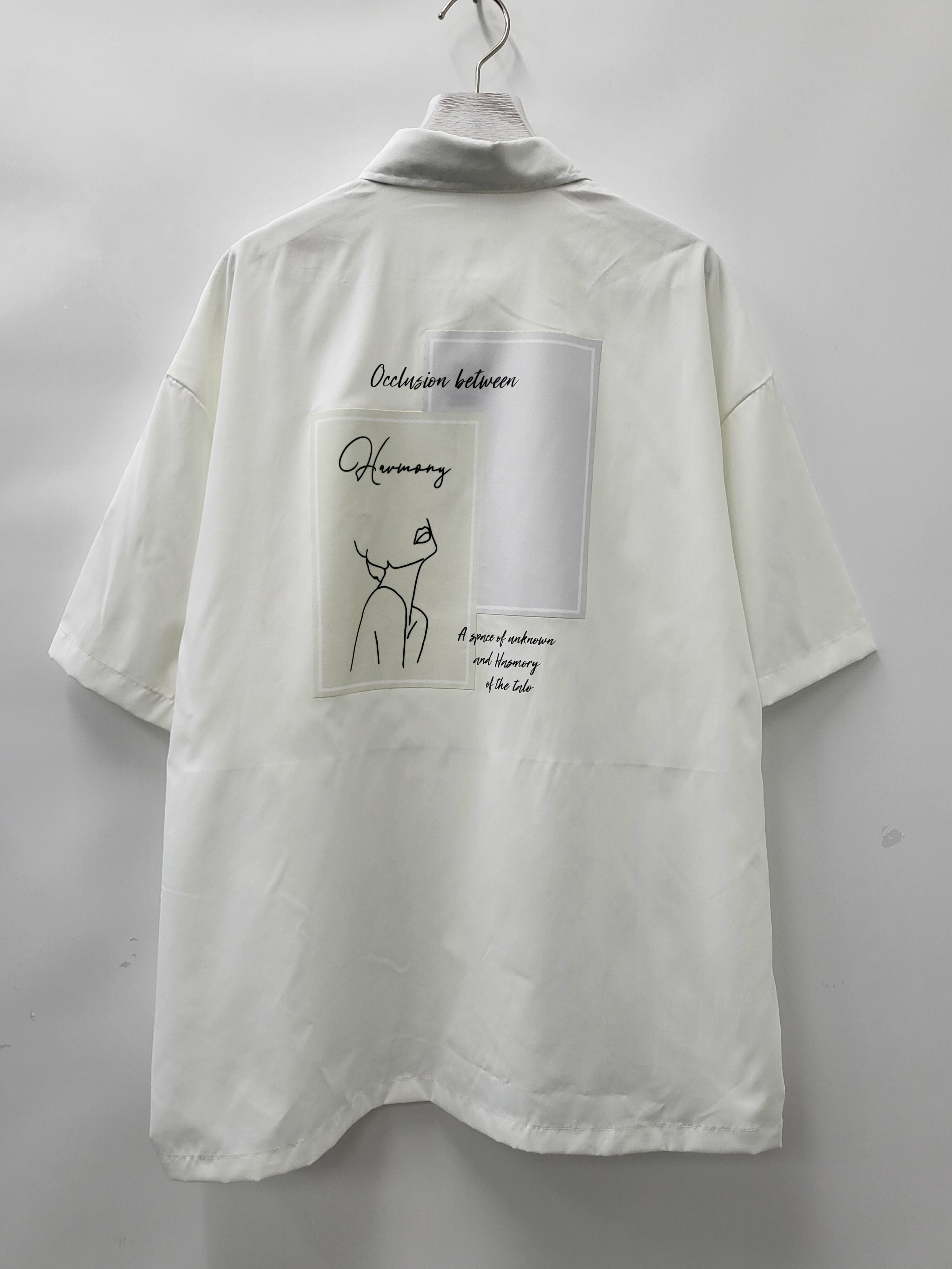 圖案短袖恤衫 S2082