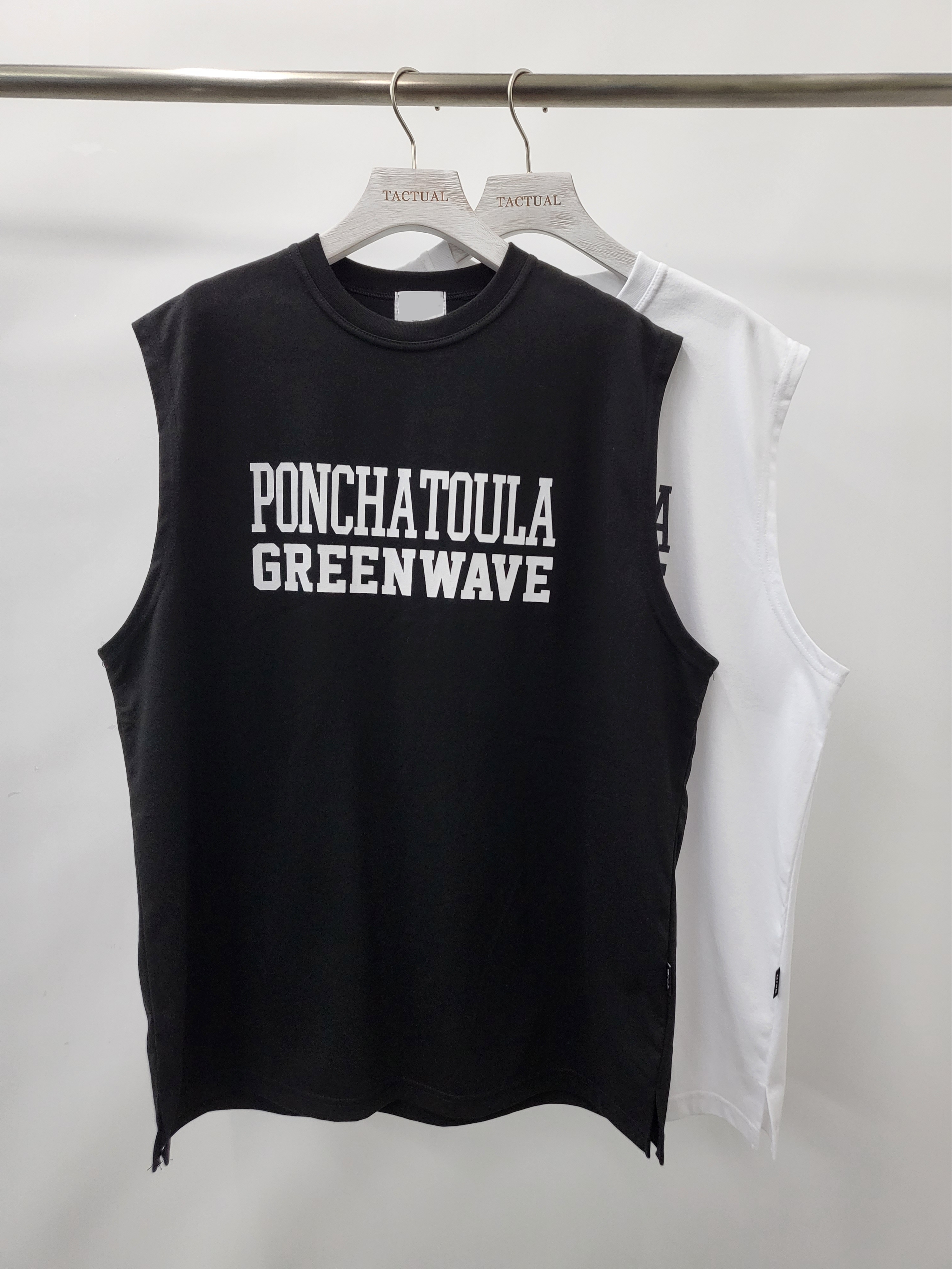 英文字背心 V995