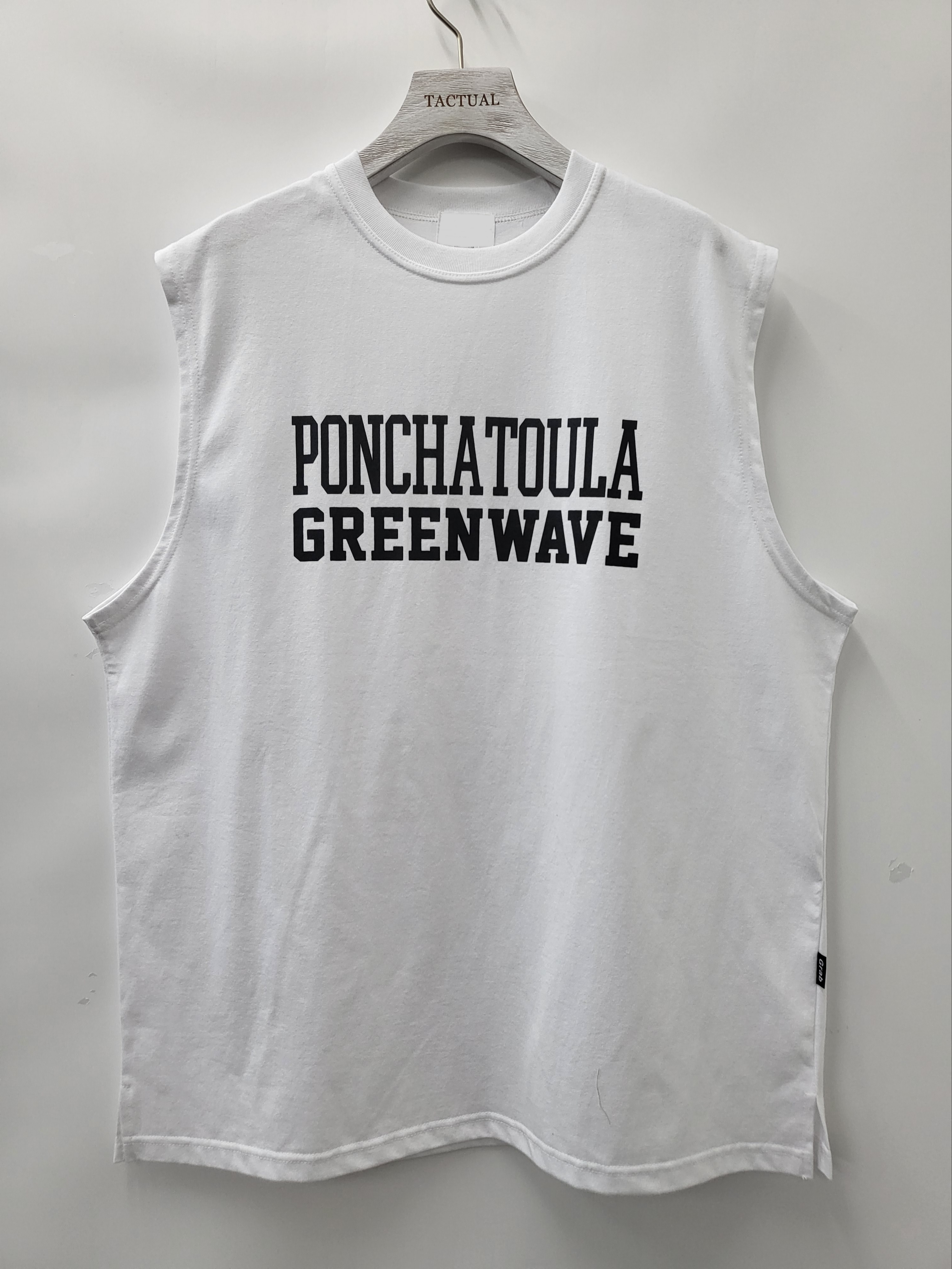 英文字背心 V995