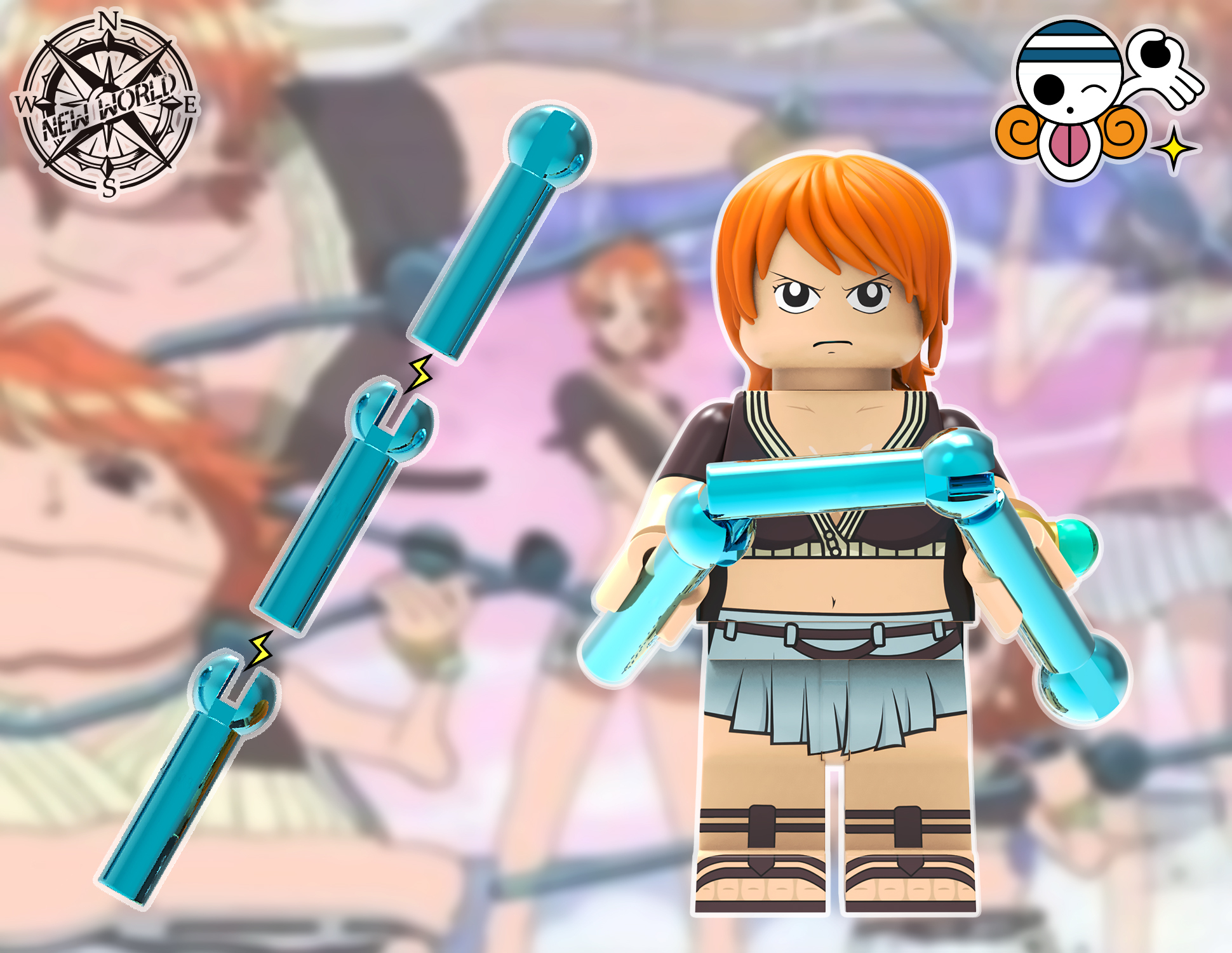 [New World][In Stock] One Piece - Nami - ENIES LOBBY Ver. [PADprinted]