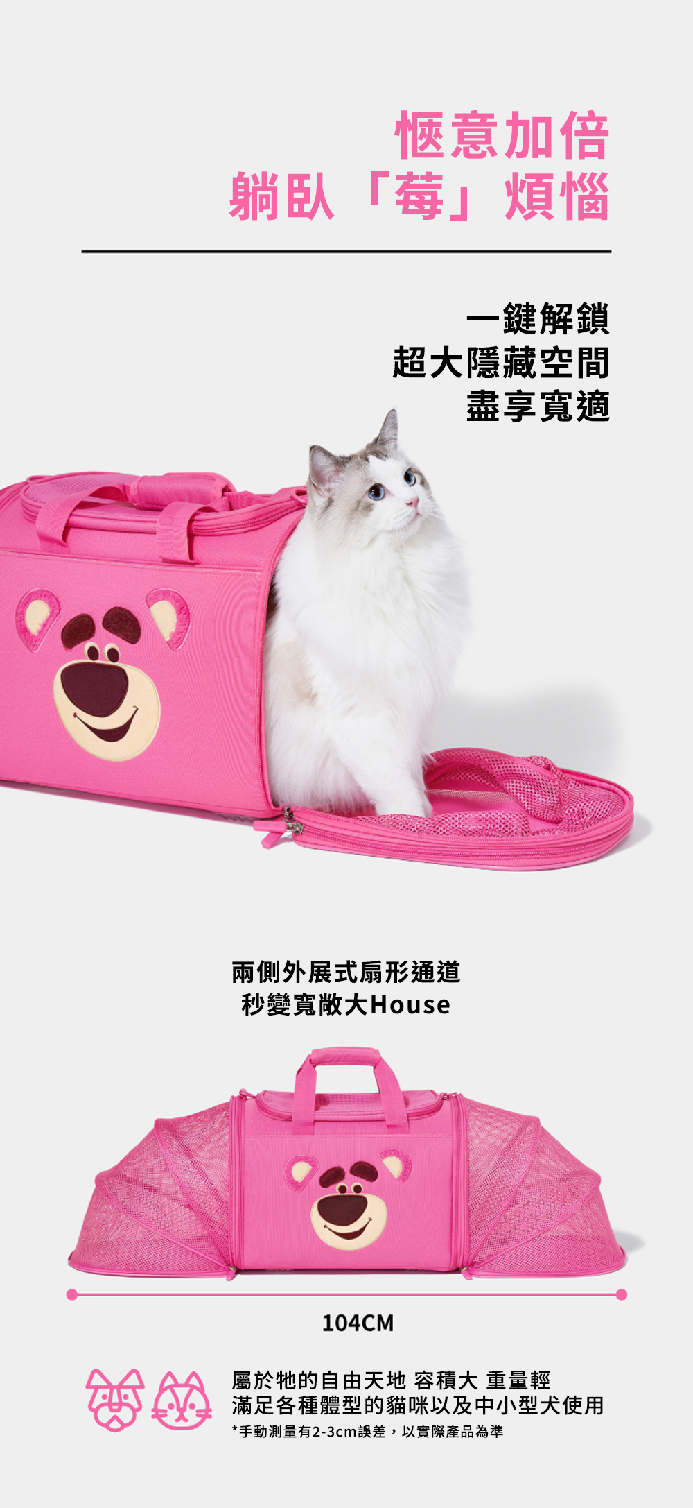 Toy Story 勞蘇寵物外出袋