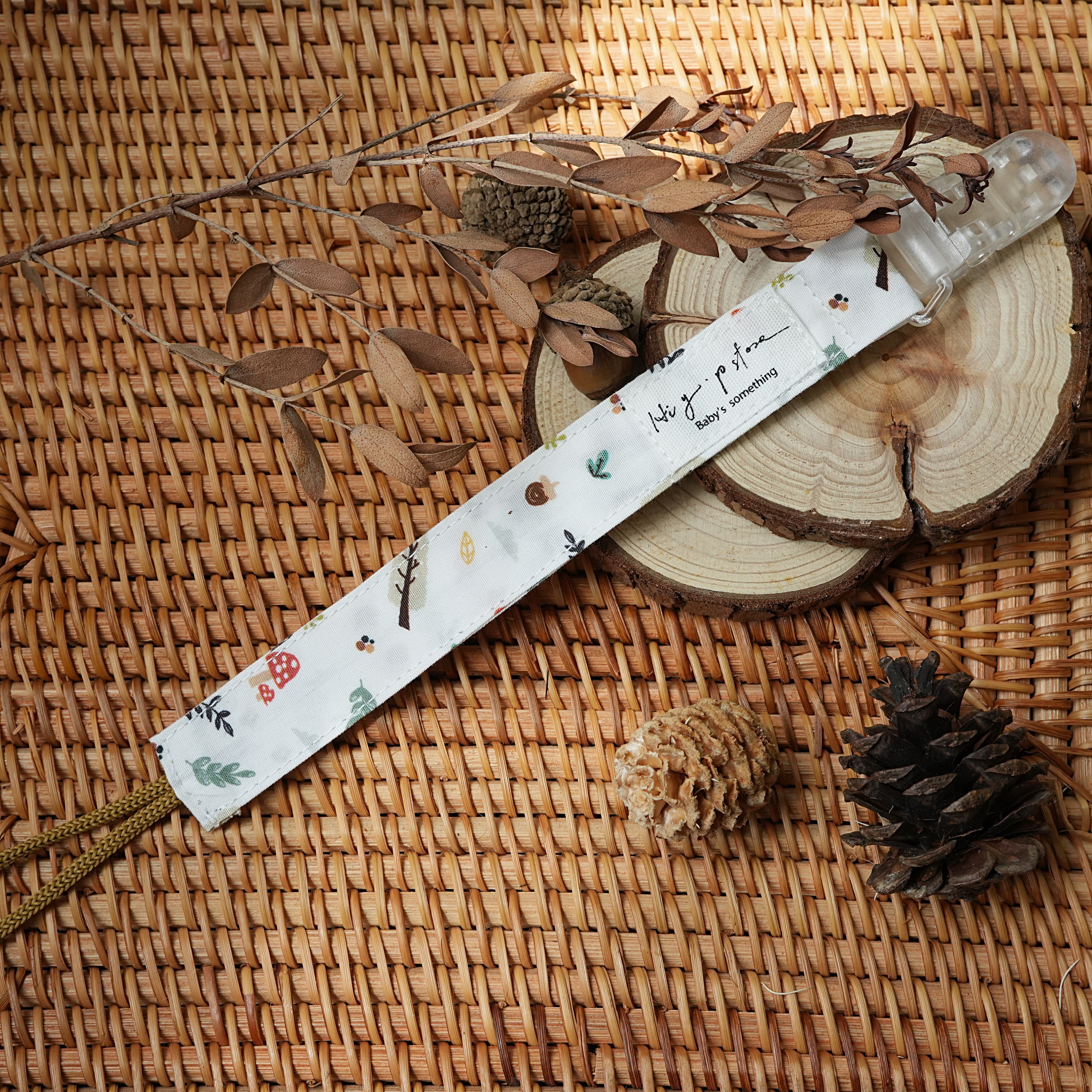 Hi Y.P store-鱷魚夾-獨家設計款森林橡實