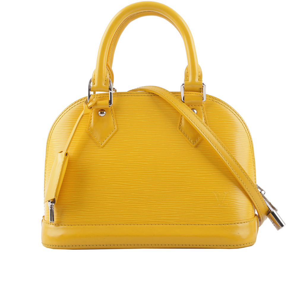 【Louis Vuitton】Alma BB EPI皮革手提/斜背包
