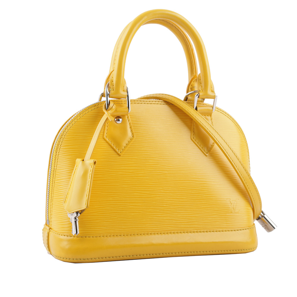【Louis Vuitton】Alma BB EPI皮革手提/斜背包