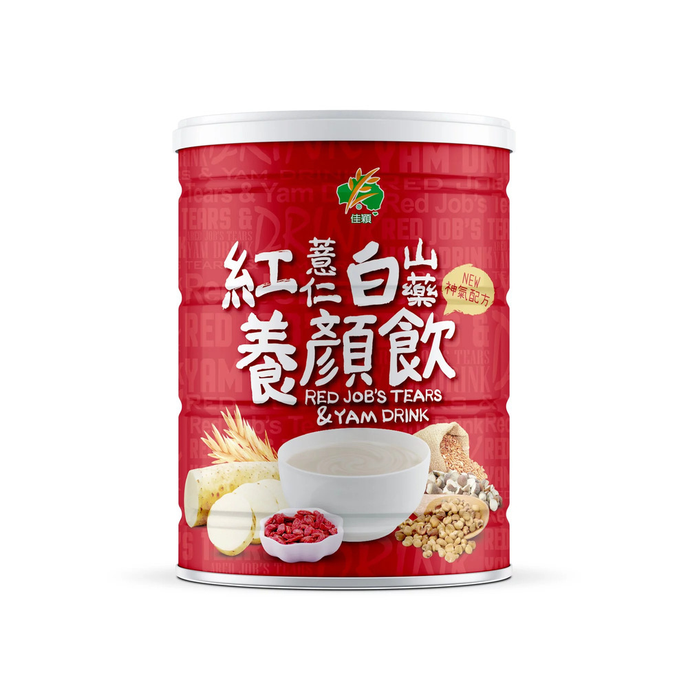 【三機】紅薏仁白山藥養顏飲400g/罐